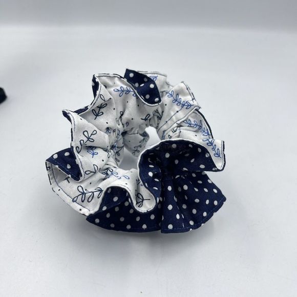 Oversize Women Reversible Scrunchie Elastic Hairbands Hair Ties XL Charmeuse - Picture 4 of 13